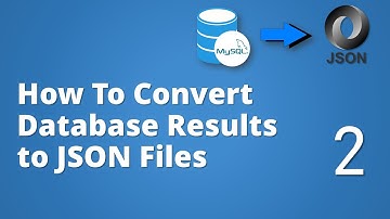 Part-2| SDET Essentials| How to Convert Database Results into JSON Files