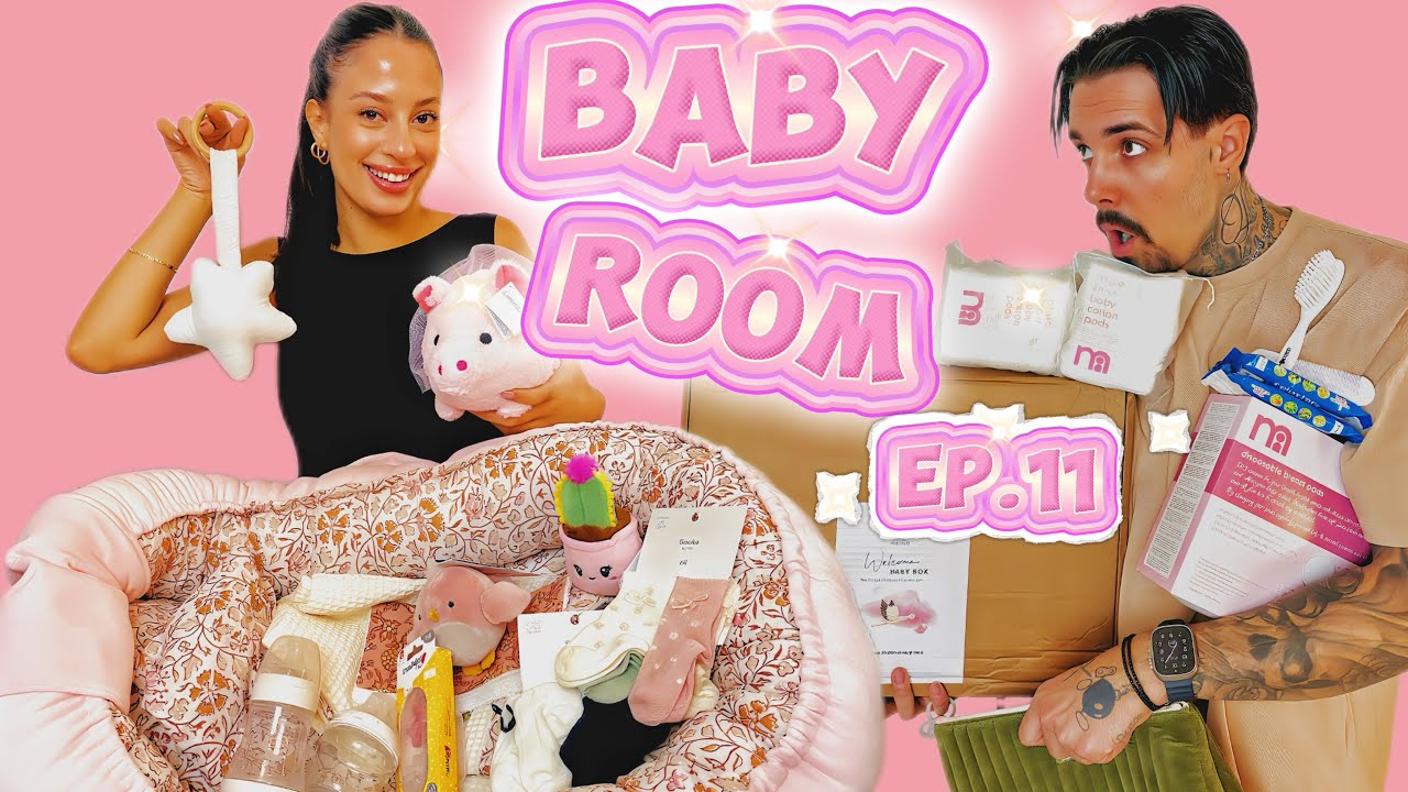 ΤΕΡΑΣΤΙΟ BABY ROOM 💖👶🏻 | ΔΩΜΑΤΙΟ ΜΩΡΟΥ Ep.11 |ΠΟΛΛΑ ΡΟΖ!!💖🌸🎀