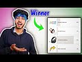 Giveaway winner #live