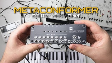 METACONFORMER Splitter (Brief demo)