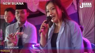 AKU RA MUNDUR TEPUNG KANJI   ARU MAHESA  VIO ALVIONITA NEW BUANA  JUANA AUDIO MAGETAN INDONESIA