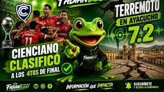🔴CIENCIANO CLASIFICO Y SE ACERCA A LA HAZAÑA COPERA 🔴HERMANOS DE AYACUCHO EL PERU CON USTEDES 🟡