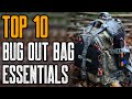 TOP 10 BEST BUG OUT BAG ESSENTIALS 2020!