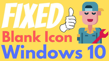 How to Fix windows 10 taskbar icons blank ( 2025 ) | Fixed Desktop icons blank