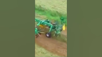 Efficient Straw Collection Machine: Enhancing Harvest Productivity! #agriculturemachines