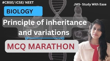 Principle of Inheritance & Variations | MCQ Marathon| #education #youtube #trending #biology #ncert
