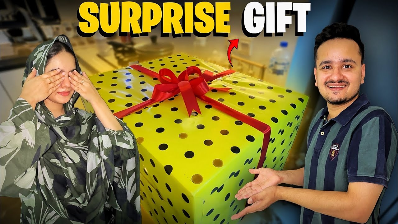 Surprising my wife with a brand new kitchen appliance😍public ki baat poori😂