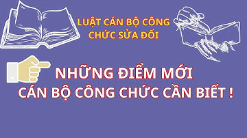 Bộ Nội vụ đang hoàn thiện dự thảo Luật Cán bộ, Công chức sửa đổi với nhiều đề xuất đáng chú ý