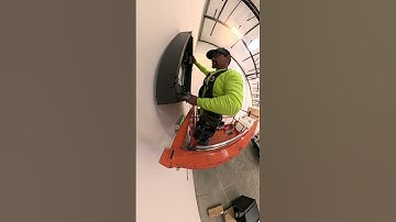 Professional Installation of a Data Cabinet and 3” Conduit | Orange, CA. #conduit #wallmounted