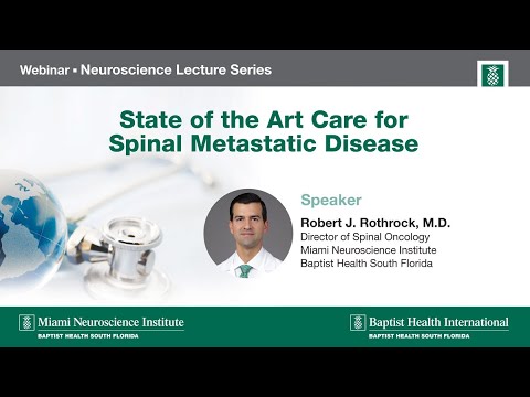 State of the Art Care for Spinal Metastatic Disease