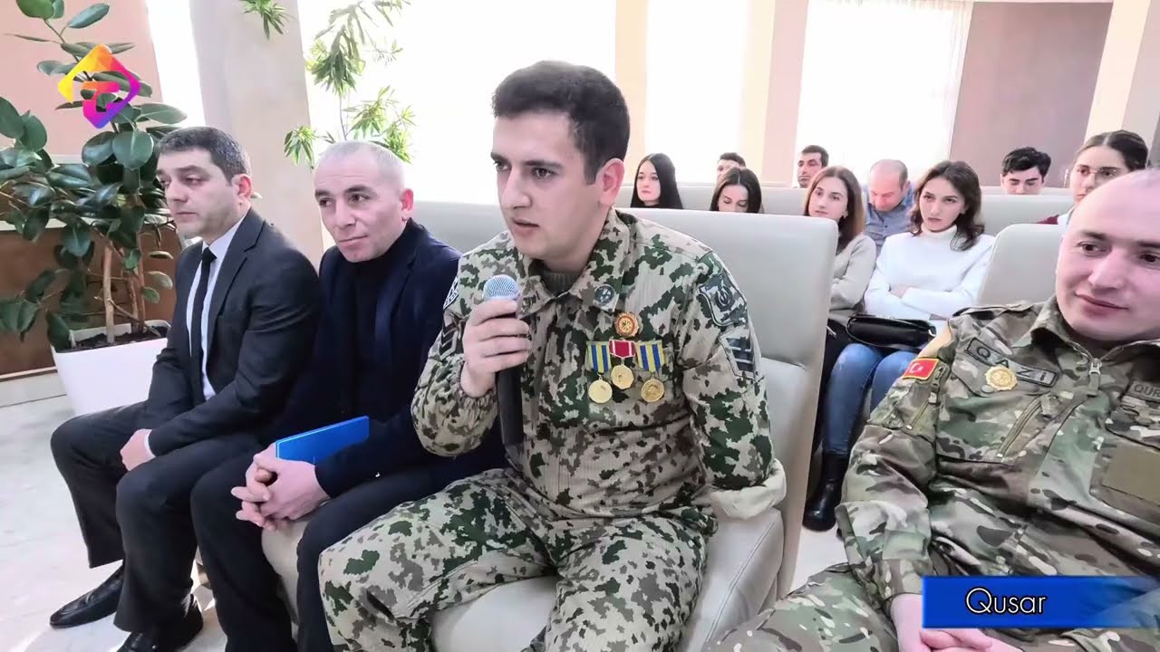 Qusar rayon İcra Hakimiyyətinin başçısı Sahir Məmmədxanov rayonun fəal gəncləri ilə görüşüb!