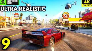 The Merryweather Heist | GTA 5 Remastered Graphics Mod Story Gameplay | RTX 5090