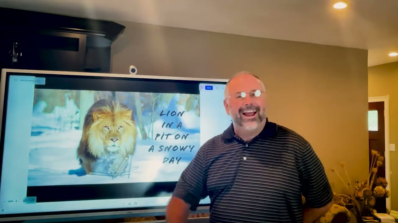 Ch.1 - IN A PIT WITH A LION ON A SNOWY DAY