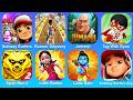 Subway Surfers,Runner Odyssey,Jumanji,Tag With Ryan,Spirit 2,Little Radha,Little Ram