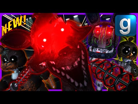 Gmod FNAF | Review | Brand New DrGBase The Joy of Creation: Reborn Nextbots!