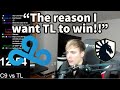 Ex C9 Coach LS Explains Why He Wants TL To Beat C9!!!