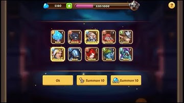 Idle Heroes - 50 Heroic summons and 16 prophet orbs! Huge summoning OP 5 stars!