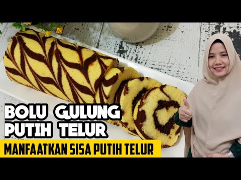 Resep Bolu Gulung Putih Telur