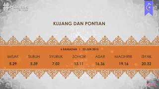 Waktu Imsak Dan Berbuka 6 Ramadan