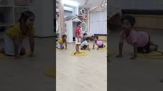 yoga focus on building foundational skill like body awareness, coordination, strength &mindfulness.