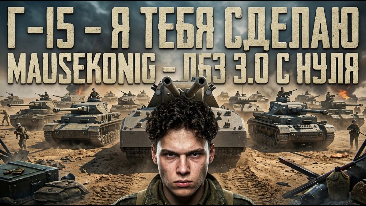 Г-15 - Я ТЕБЯ СДЕЛАЮ! MAUSEKONIG - ЛБЗ 3.0 С НУЛЯ! Серия 72 - 39/45.