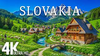 Slovakia in 4K 🌍 Mountain Serenity – Alpine Beauty, Historic Castles & Timeless Landscapes