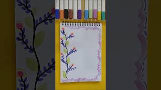 front page decoration ideas 💡 for project assignment ✨ border design ✨ Art 🌟 beautiful design -2🌷