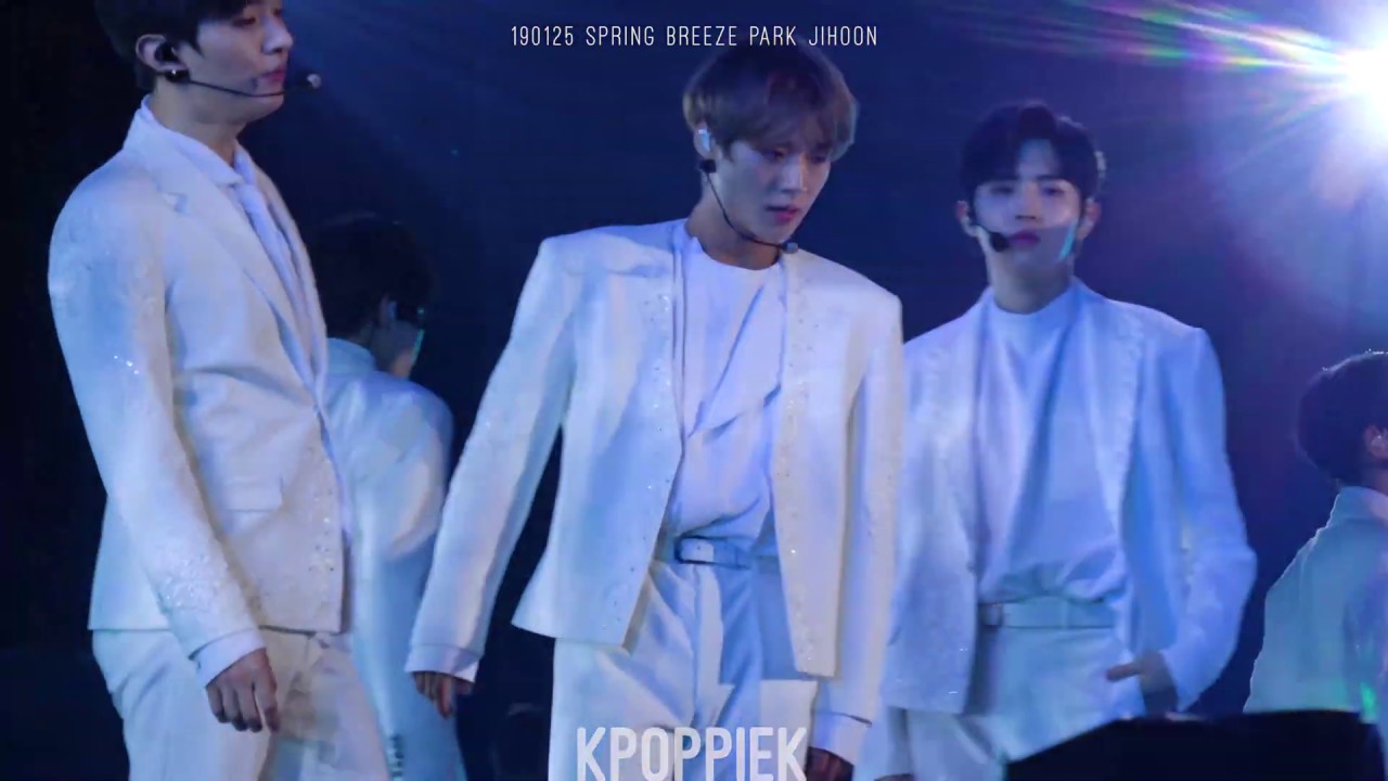 190125 Spring Breeze Park Jihoon Focus Fancam 4K