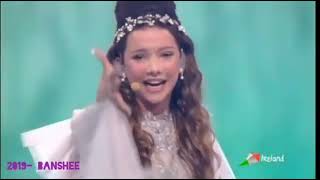 Ireland In Junior Eurovision Entries : 2015- 2019, 2021-2025