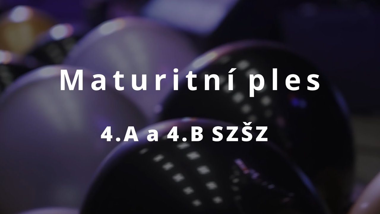 Maturitní ples 4.A a 4.B SZŠZ Znojmo