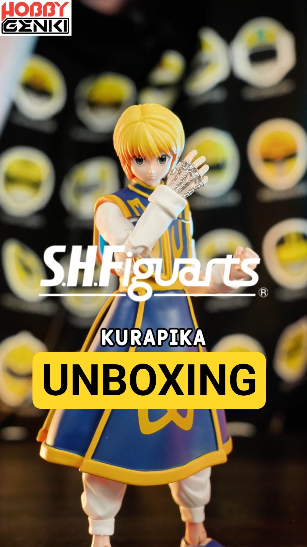Quick unboxing S.H.FIGUARTS Kurapika Hunter x Hunter - YouTube