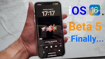 iOS 16 Beta 5: Finally...