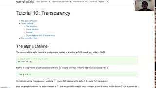 OpenGL Tutorial 10 - Transparency