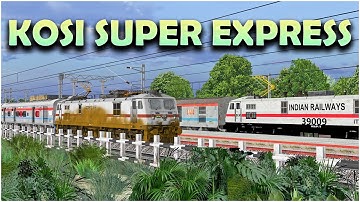 PART 2 18625/Kosi Super Express #indianrailways #scrrailways #charlapalli #msts #openrails #patna