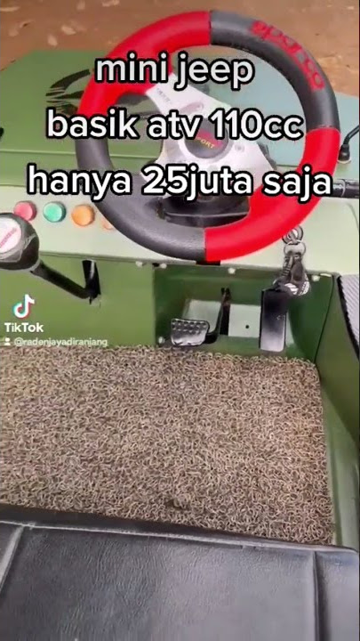 jual mini jeep willys