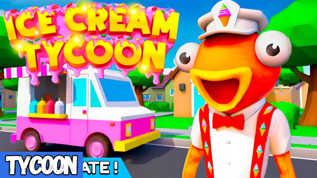 ICE CREAM TYCOON FORTNITE CREATIVE (TUTORIAL)