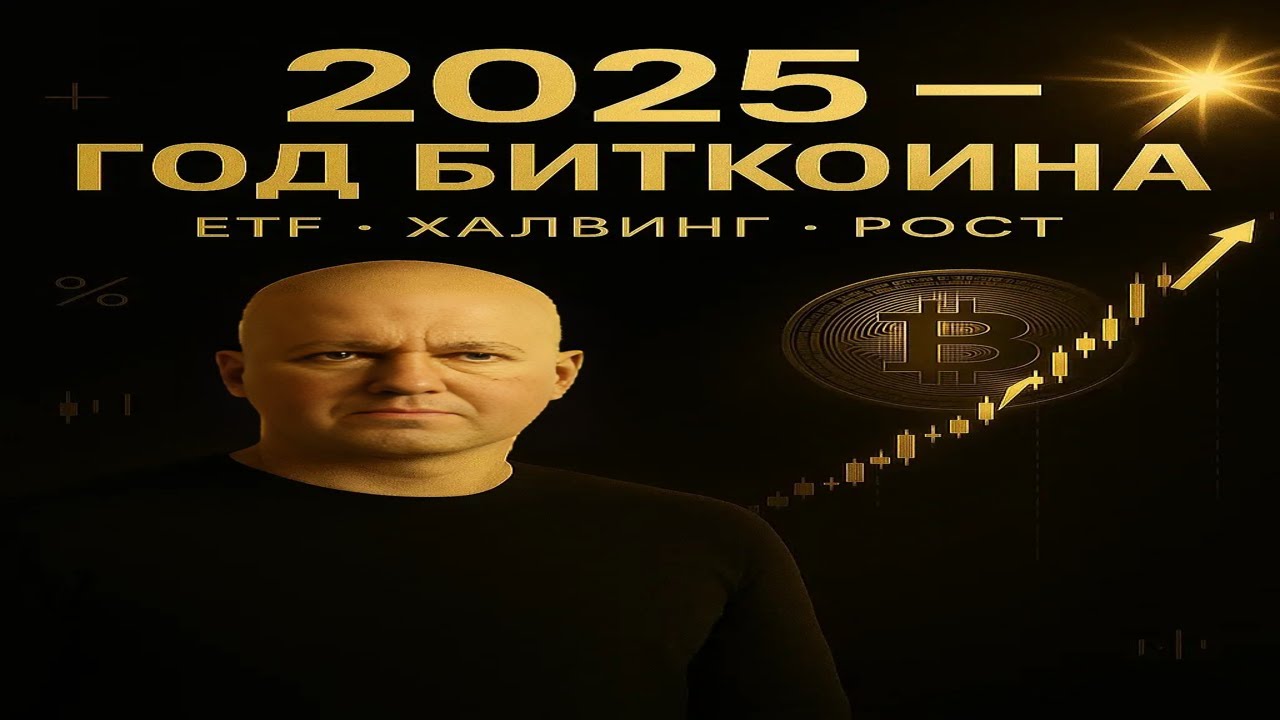Почему 2025 — решающий год для Биткоина: ETF, халвинг и рост рынка
