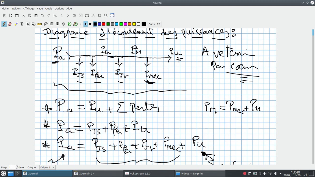 EP20# Bilan des puissances part1