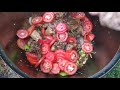 Мясо в казане. Необычный рецепт и обалденно вкусный.