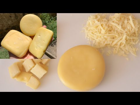DOĞAL ŞİRDEN MAYALI KAŞAR PEYNİRİ TARİFİ (Evde Şırdan Mayalı Kaşar Peyniri Nasıl Yapılır?)