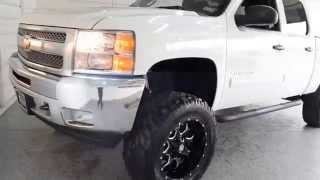 2013 Chevy Silverado 1500 LT Lifted with Strobe Lights