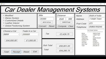 How to Create Car Dealer Management Systems in Visual Basic.Net-Tutorial 1