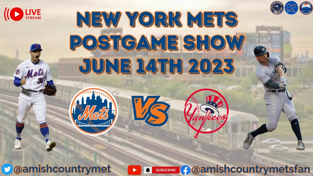 New York Mets Subway Series Postgame Show Mets vs Yankees Postgame