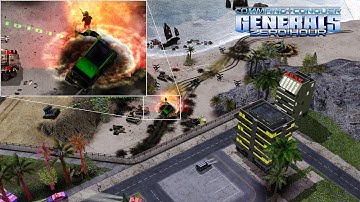 Generals Zero Hour Menu Animation 8K (7680x4320, 33 megapixel)