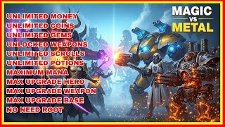 Magic vs Metal Mod APK v1.03.03 (Unlimited Money/Gems/Rare Coins) screenshot 3