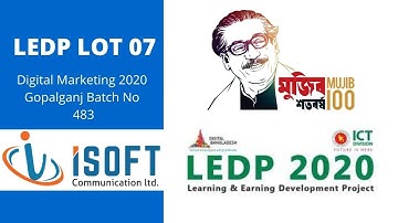 LEDP Digital Marketing 2020 | Gopalganj Batch No 483 Class  Email Template Design