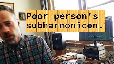 Emulate Moog Subharmonicon with patching, approximately...