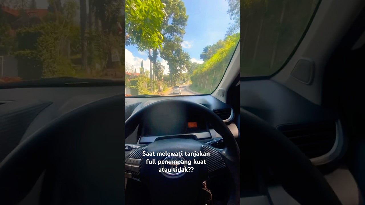 Avanza veloz 1,5 matic full penumpang melewati tanjakan jurang ampel trawas, kuat atau tidak? 