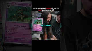 Steve Aoki got the 12th BEST Pokémon Card💀🤯 @hardscope #unpacked