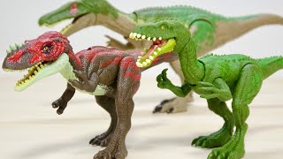 Jurassic World Real Mini Action Figures - I like the shape of the